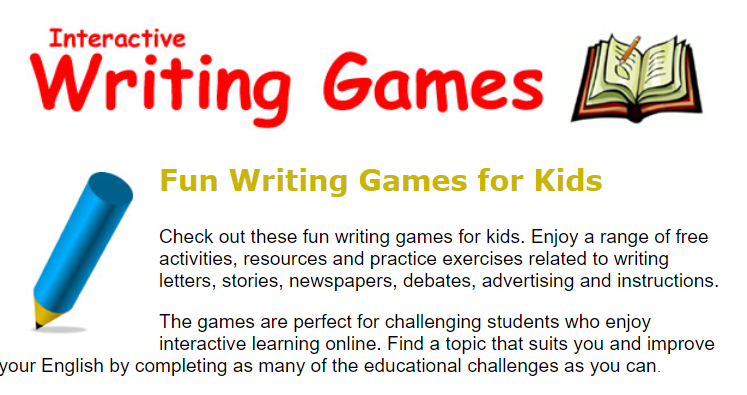Interactive Writing Games